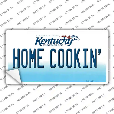 Home Cookin Kentucky Novelty Sticker Decal