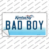 Bad Boy Kentucky Novelty Sticker Decal