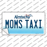 Moms Taxi Kentucky Novelty Sticker Decal