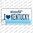I Love Kentucky Novelty Sticker Decal