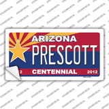 Arizona Centennial Prescott Novelty Sticker Decal