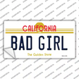 Bad Girl California Novelty Sticker Decal