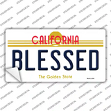 Blessed California Novelty Sticker Decal