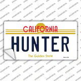 Hunter California Novelty Sticker Decal