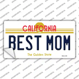 Best Mom California Novelty Sticker Decal