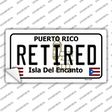 Retired Puerto Rico Novelty Sticker Decal