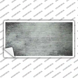 White Oil Rubbed Solid Novelty Sticker Decal