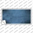Light Blue Oil Rubbed Solid Novelty Sticker Decal