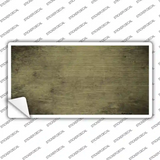 Gold Oil Rubbed Solid Novelty Sticker Decal
