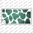 Mint White Giraffe Oil Rubbed Novelty Sticker Decal