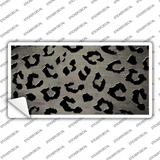 Tan Black Cheetah Oil Rubbed Novelty Sticker Decal