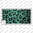 Mint Black Cheetah Oil Rubbed Novelty Sticker Decal