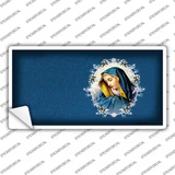 Virgin Mary Novelty Sticker Decal