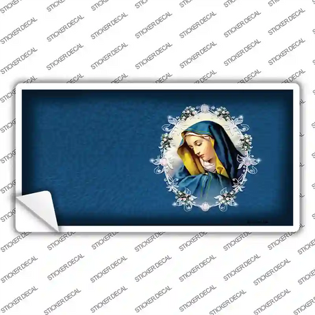 Virgin Mary Novelty Sticker Decal