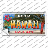 Hawaii State Novelty Sticker Decal