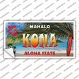 Kona Hawaii State Novelty Sticker Decal