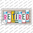 Retired Art Wood Novelty Sticker Decal