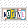 Native Art Wood Novelty Sticker Decal