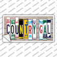 Country Gal Art Novelty Sticker Decal