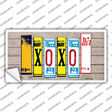 XOXO Art Novelty Sticker Decal
