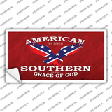 American By Birth Novelty Sticker Decal