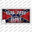 Flag May Fade Novelty Sticker Decal