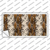 Snake Novelty Sticker Decal