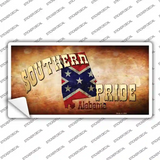 Southern Pride Alabama Novelty Sticker Decal