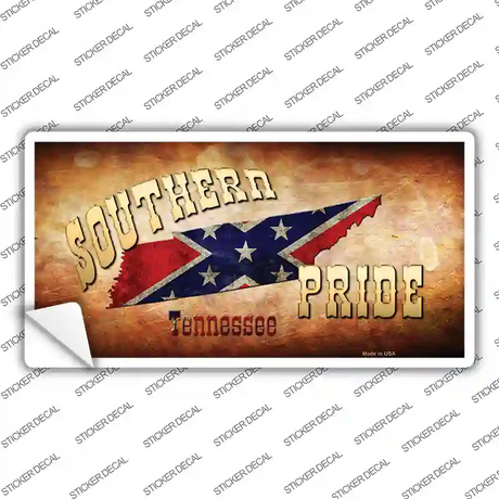 Southern Pride Tennessee Novelty Sticker Decal
