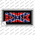 Redneck Confederate Flag Novelty Sticker Decal