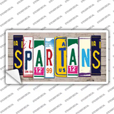 Spartans Wood Art Novelty Sticker Decal