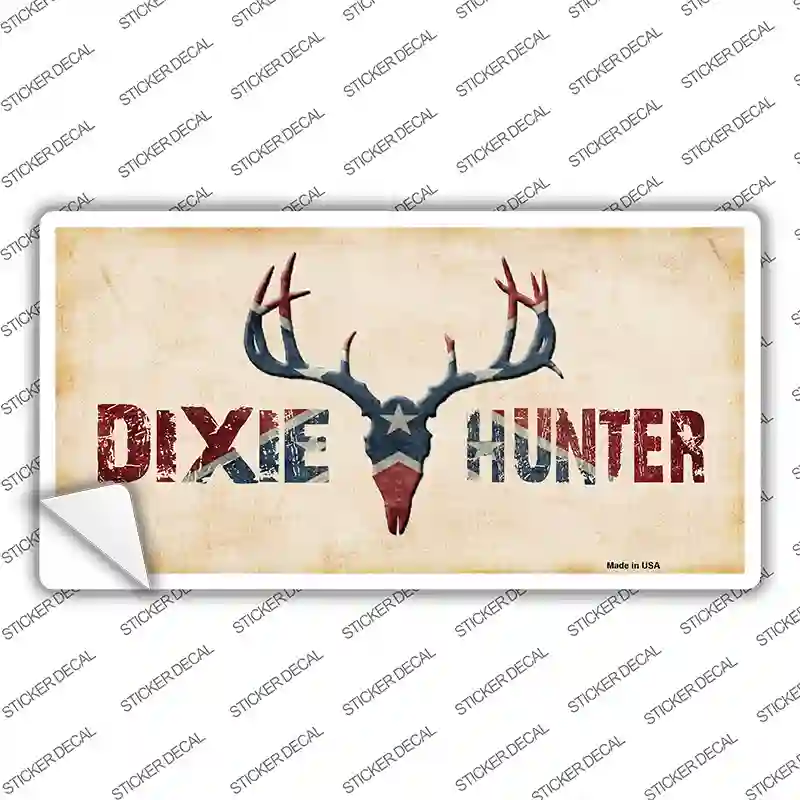 Dixie Hunter Novelty Sticker Decal