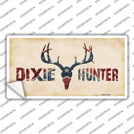 Dixie Hunter Novelty Sticker Decal