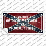 Historically Accurate Novelty Sticker Decal