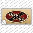 Dixie Chick Confederate Novelty Sticker Decal