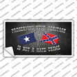Preserving Heritage Not A Crime Novelty Sticker Decal