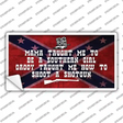 Mama Taught Me Novelty Sticker Decal