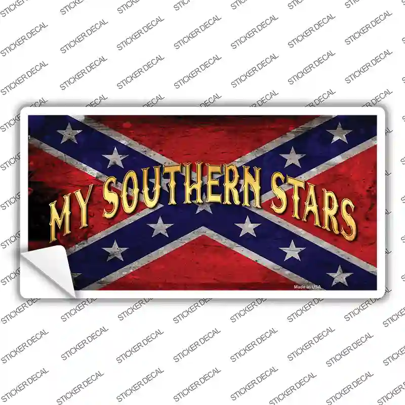 My Southern Stars Novelty Sticker Decal