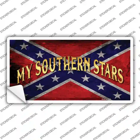 My Southern Stars Novelty Sticker Decal