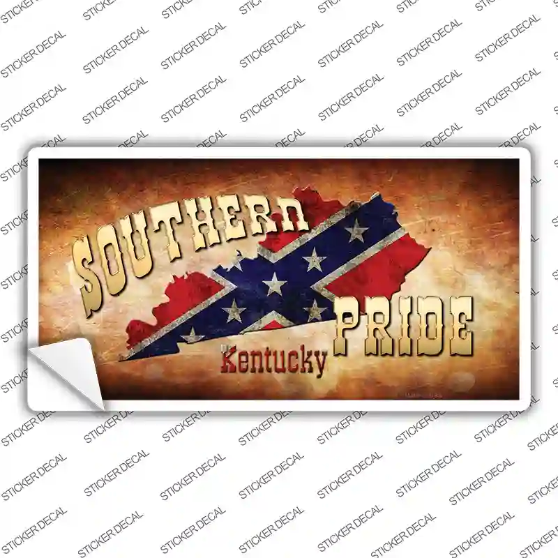 Southern Pride Kentucky Novelty Sticker Decal