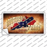 Southern Pride Kentucky Novelty Sticker Decal