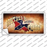 Southern Pride Louisiana Novelty Sticker Decal