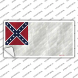 Second Confederate Flag Novelty Sticker Decal