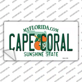 Cape Coral Florida Novelty Sticker Decal