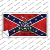 Confederate Dont Tread Novelty Sticker Decal