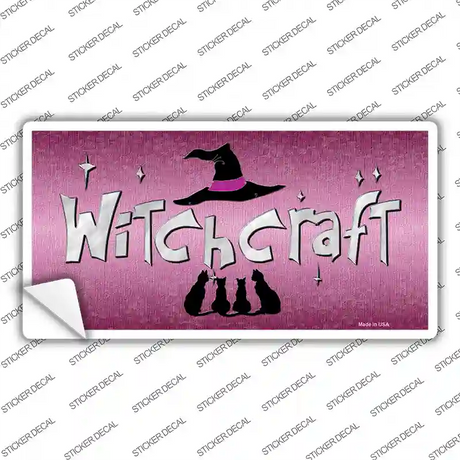 Witchcraft Novelty Sticker Decal