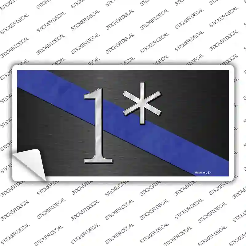 One Ass To Risk Novelty Sticker Decal