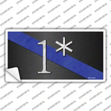 One Ass To Risk Novelty Sticker Decal