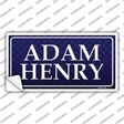 Adam Henry Novelty Sticker Decal