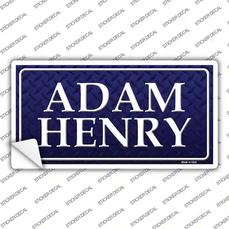Adam Henry Novelty Sticker Decal